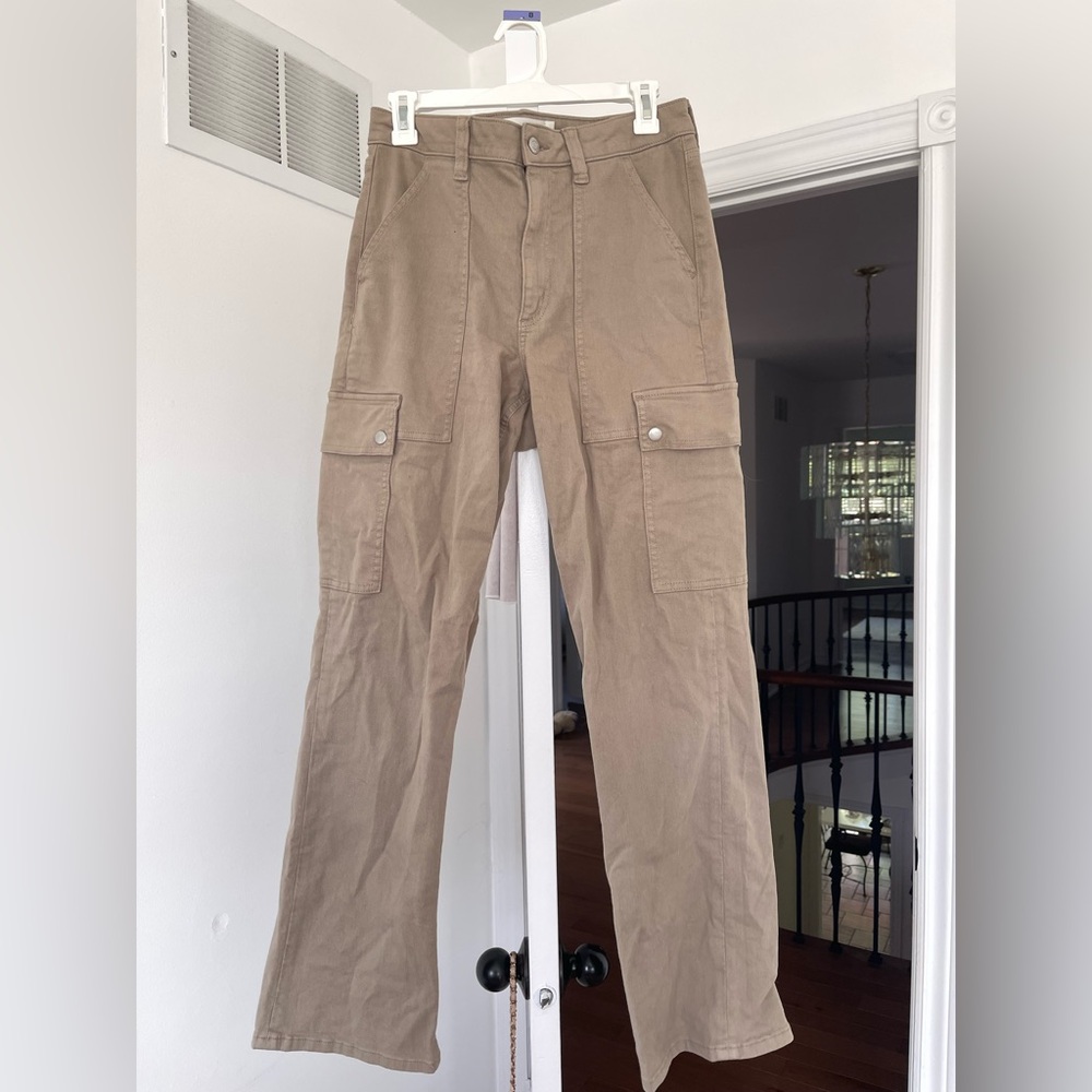 Dynamite Khaki Cargo Pants